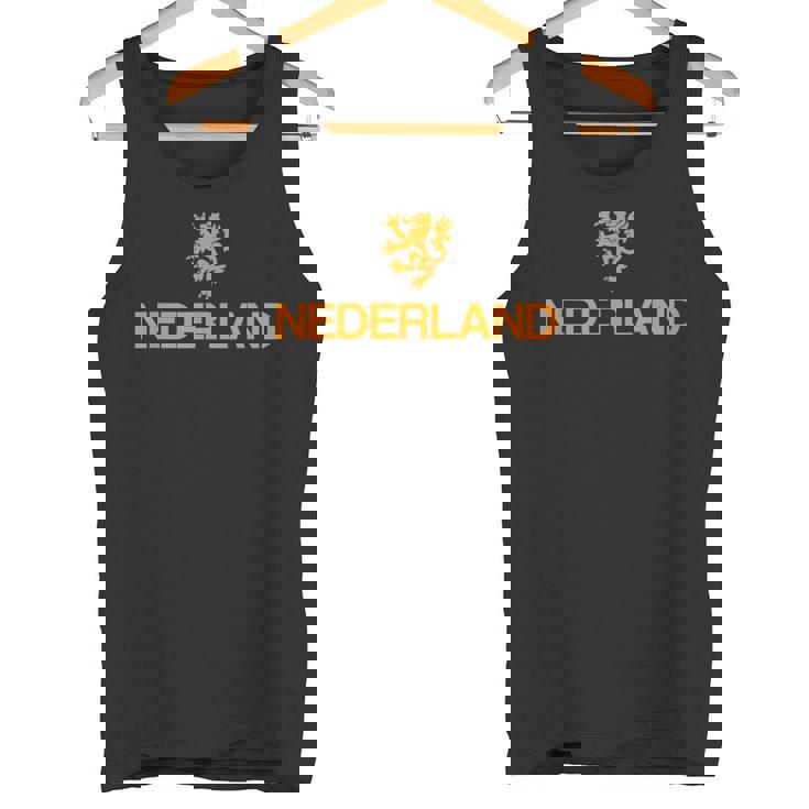 オランダエンブレムライオンオランダ タンクトップ