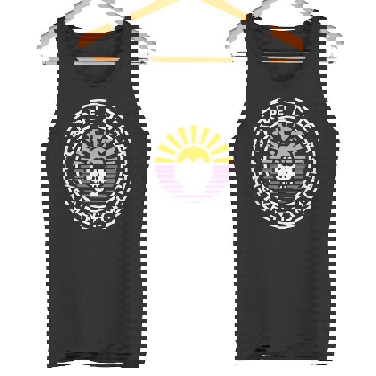 カルペ・ディエム メメント・モリ 日々の命の死をつかむ タンクトップ