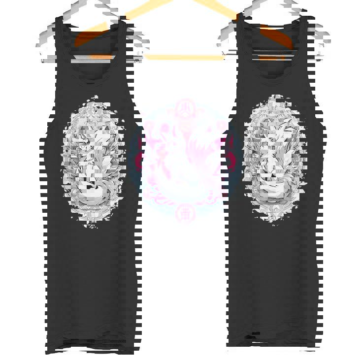 キツネ かわいい コスチューム 九尾狐 ドラゴンズ タンクトップ