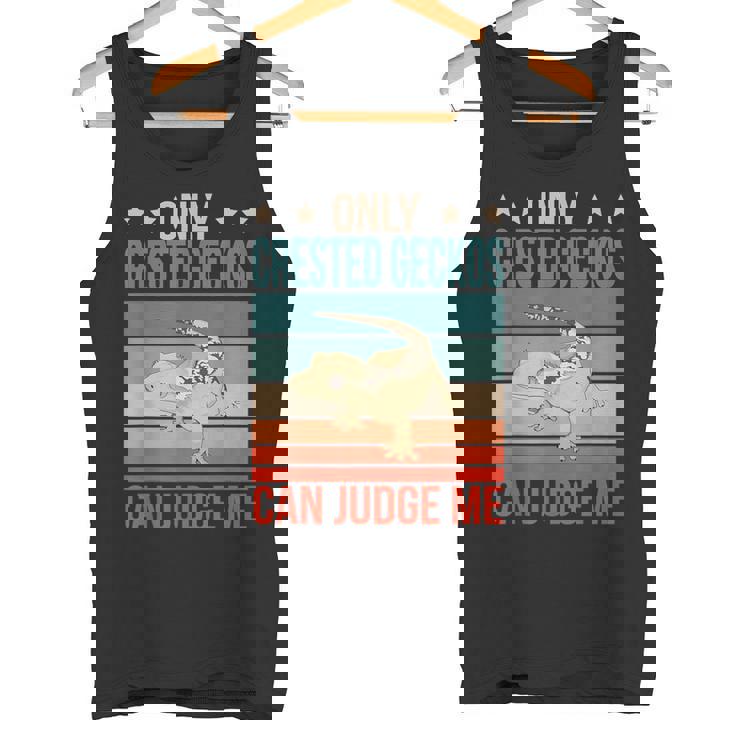 クレステッド・ゲッコーは私を判断できる 爬虫類 クレステッド・ゲッコー タンクトップ