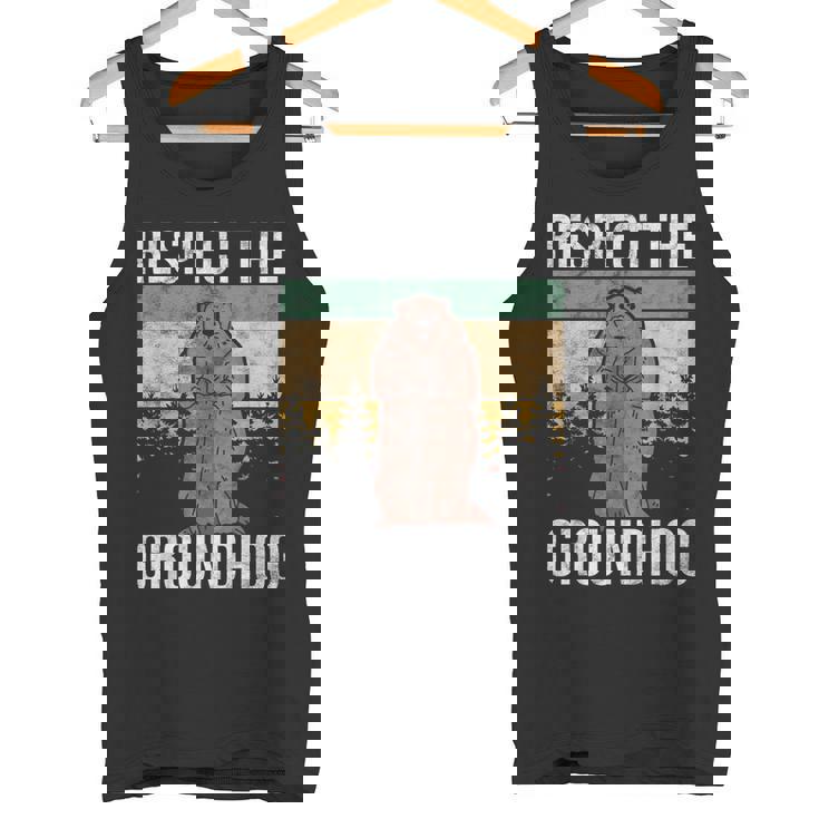 グラウンド・ホッグ Respect The Groundhog タンクトップ