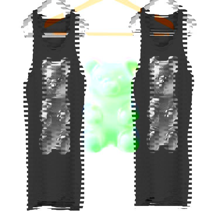 グリーン グミベア タンクトップ