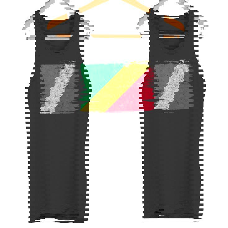 コンゴ民主共和国 旗 Democratic Republic Congo Flag Pride Proud タンクトップ