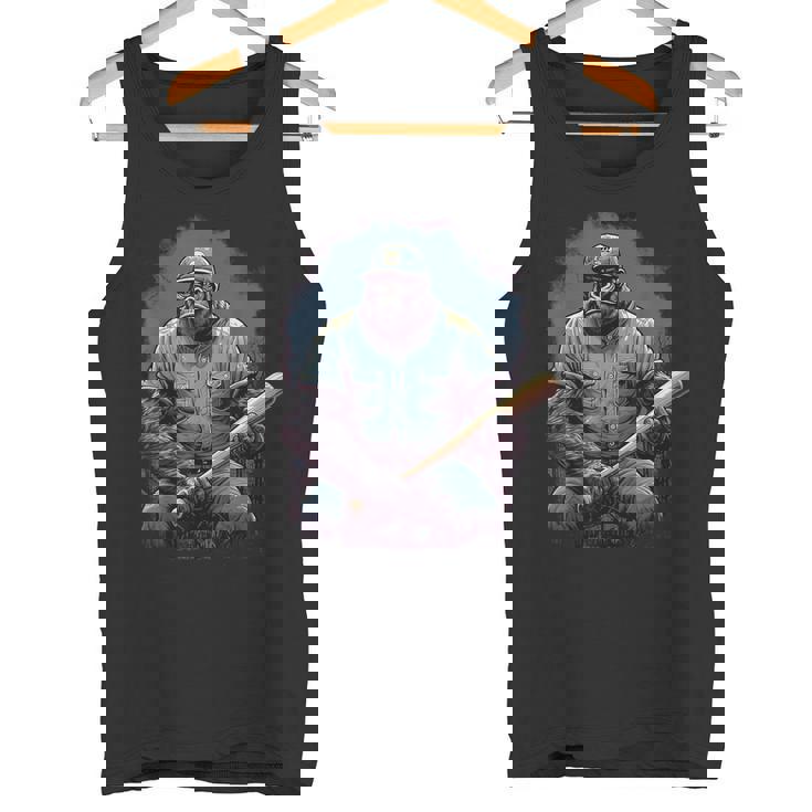 ゴリラ遊び 野球 おもしろい ゴリラ 野球選手 タンクトップ