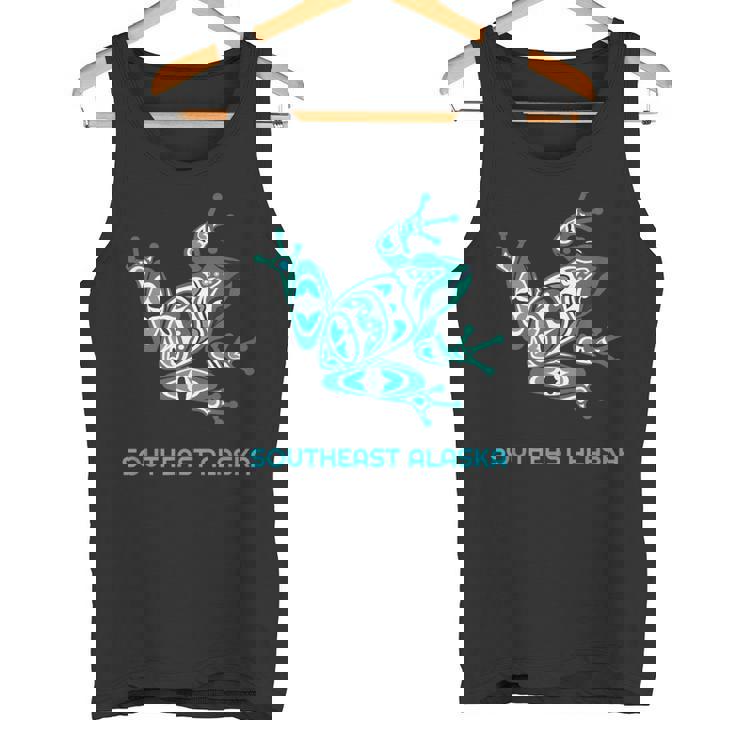 サウスイーストアラスカ フロッグ パシフィック Nw ネイティブ タンクトップ