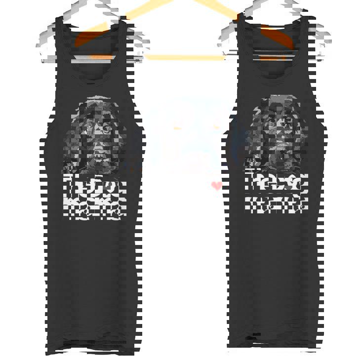 ザドッグママブラックラブラドールママレトリーバーマザードッグマミー 長袖tシャツ タンクトップ