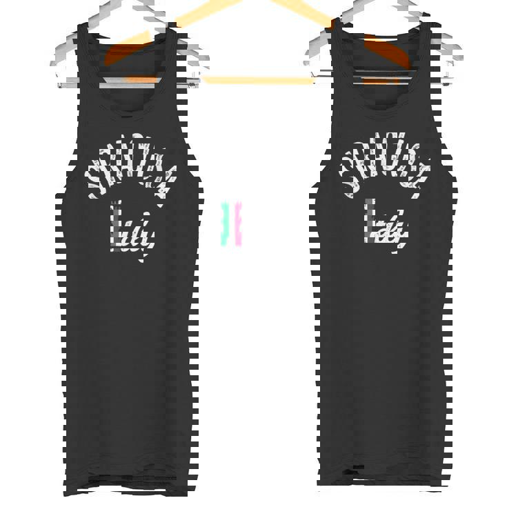 シラクサ シチリア バケーション お土産 レトロ シラクサ タンクトップ