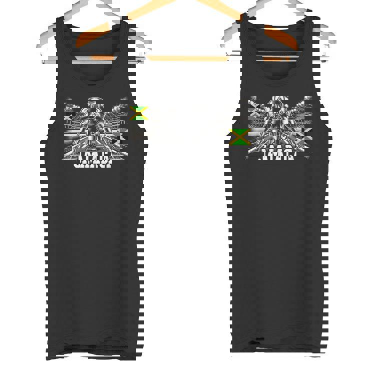 ジャマイカ 陸上競技 ジャマイカ スポーツ ジャマイカ アスリート タンクトップ