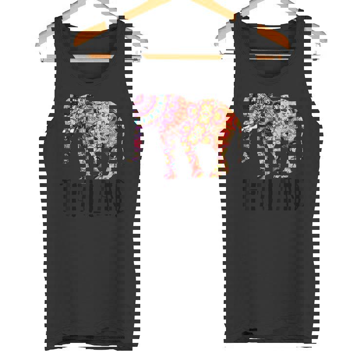 タイ象のお土産シャツ タンクトップ