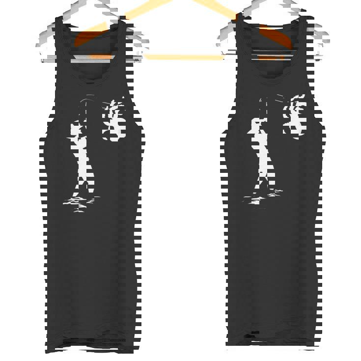 タコ釣り漁師 長袖tシャツ タンクトップ