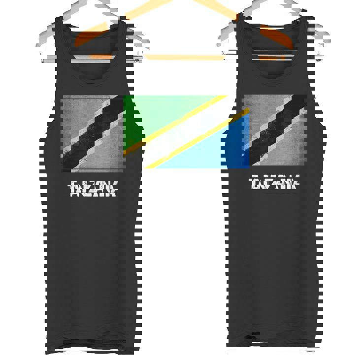 タンザニア国旗tシャツ タンクトップ