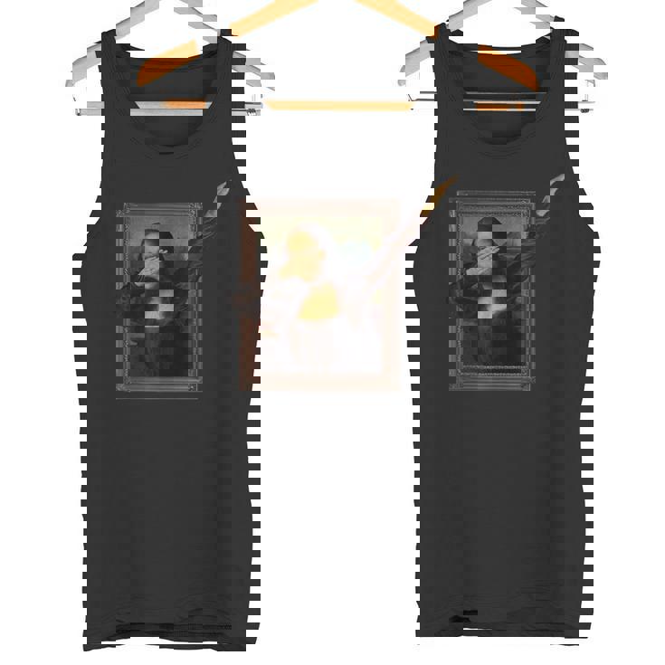 ダビング モナリザ 絵画 ラ・ジョコンダ タンクトップ