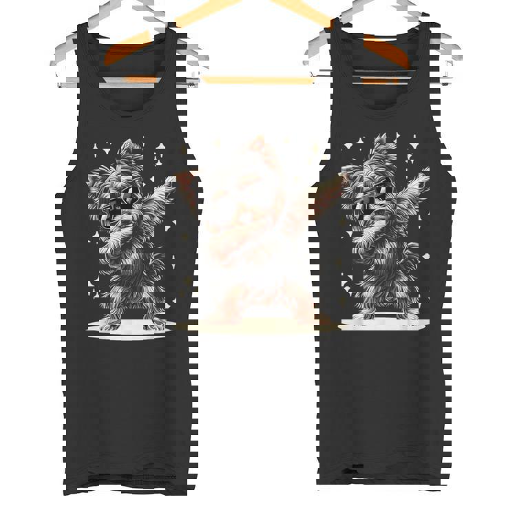 ダビング・ヨークシャー・テリア・ヨーキーズ・ヨーキー・ドッグ タンクトップ