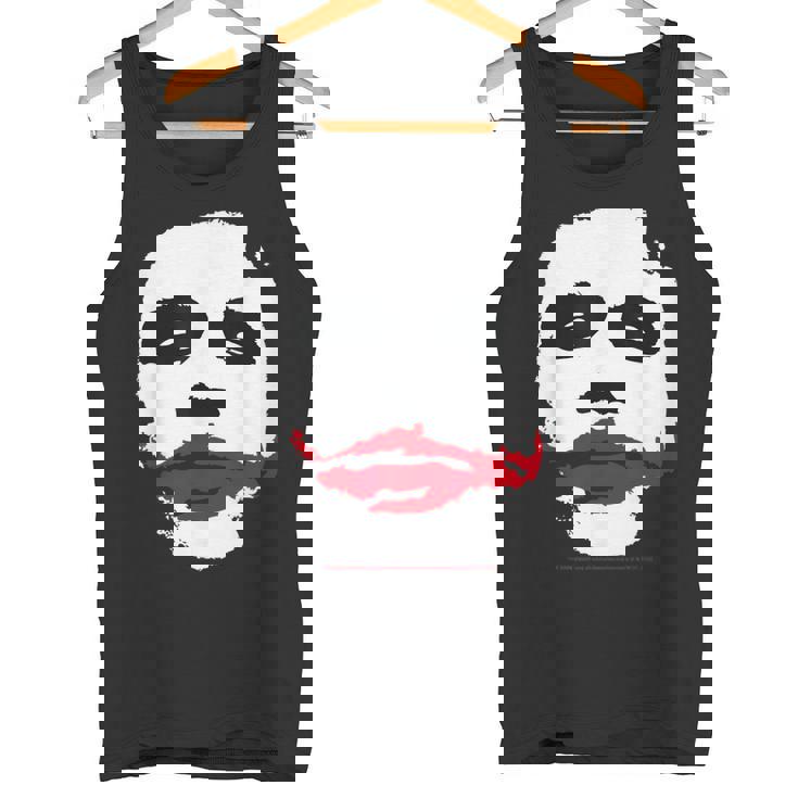 ダークナイトジョーカーの顔 ミニマリスト 象徴的なイメージ タンクトップ