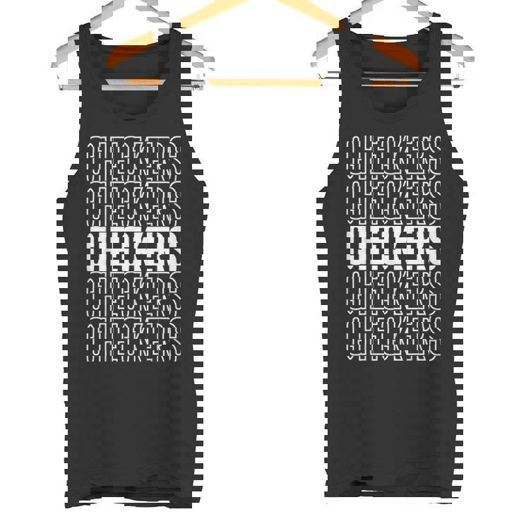 チェッカー タンクトップ