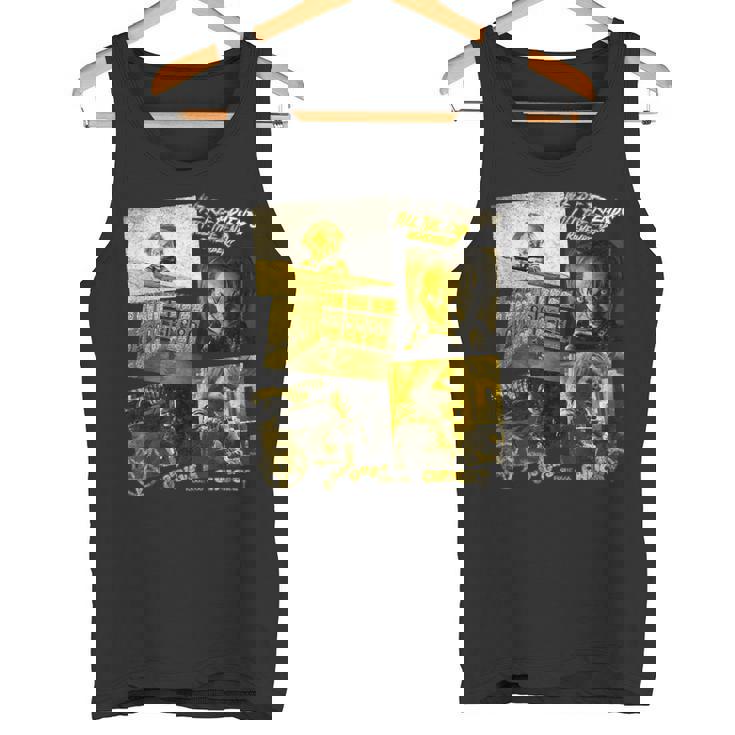 チャッキー Golden Horror Panels Retro タンクトップ