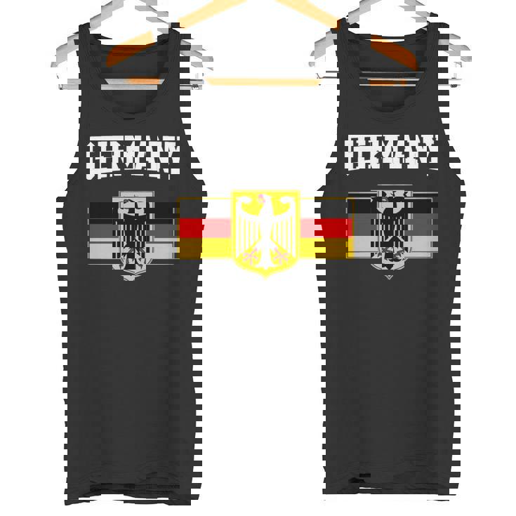 ドイツの国旗 ドイツの国章 長袖tシャツ タンクトップ