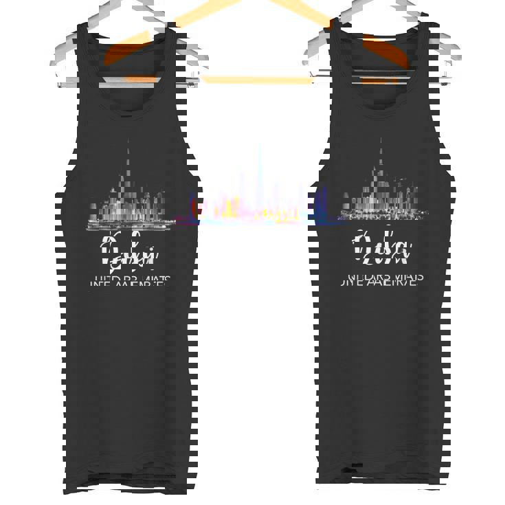 ドバイ お土産 スカイライン Uae アラブ首長国連邦 リマインダー タンクトップ