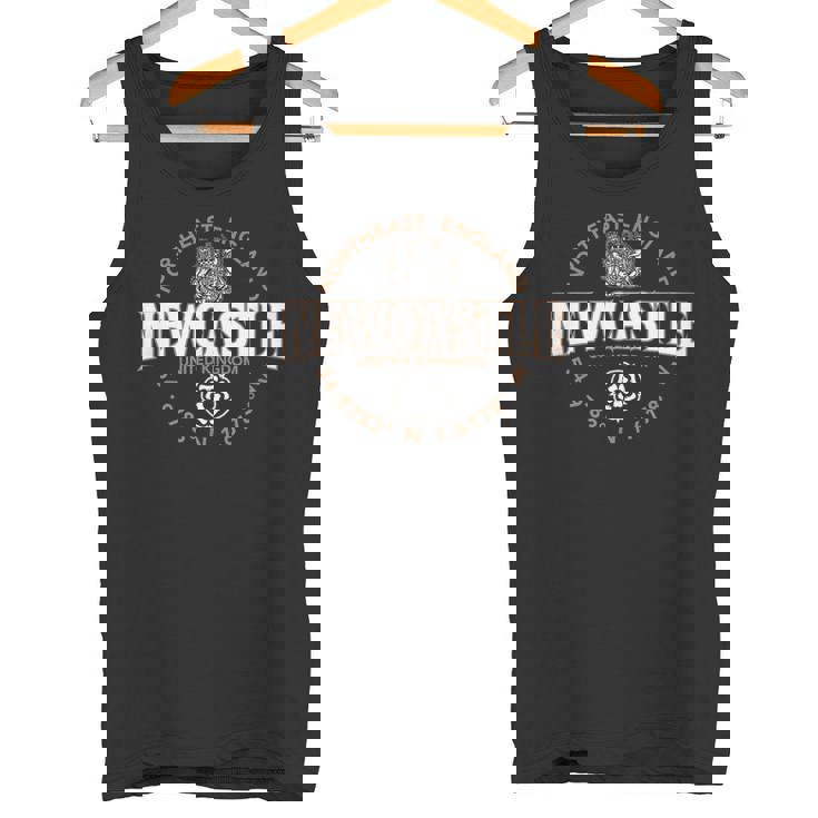 ニューカッスル北東部イングランド座標ラベル 2C タンクトップ