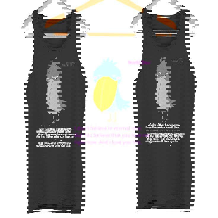 ハシビロコウlove タンクトップ