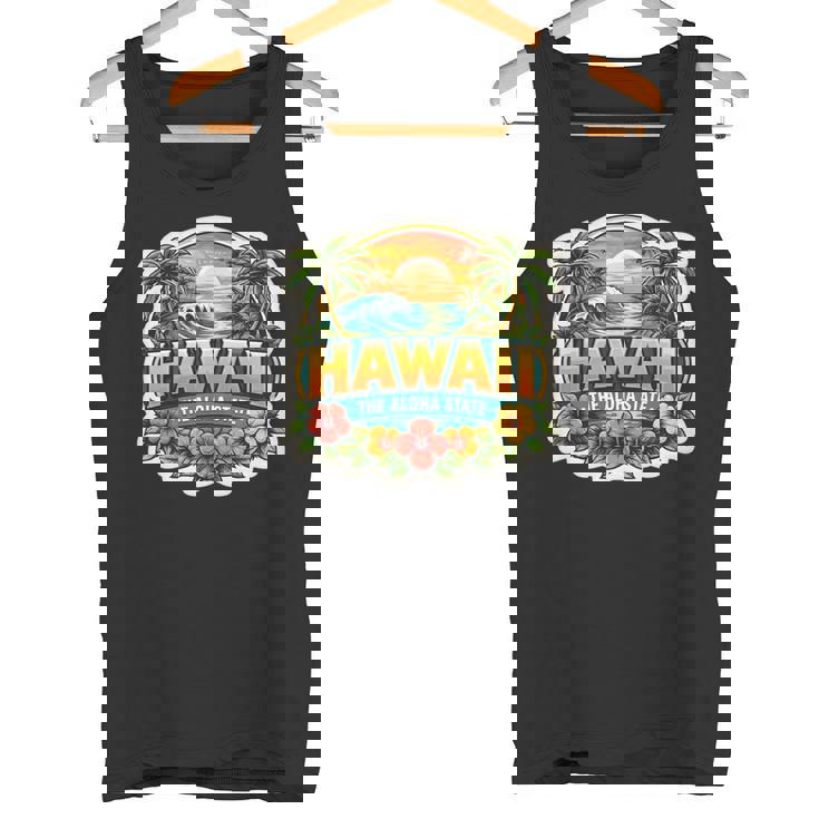 ハワイ アロハ州立大学 お土産 訪問者 記念品 ハワイアン 長袖tシャツ タンクトップ