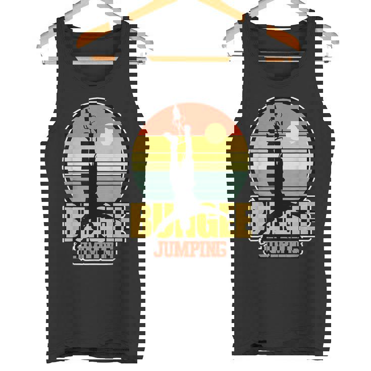バンジージャンプ バンジージャンプ エクストリームスポーツファン タンクトップ
