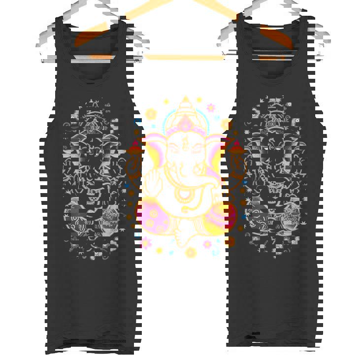 ヒンドゥー教 ガネーシャ プージャ 象 神 インド 瞑想 ヨガ ムルティ タンクトップ