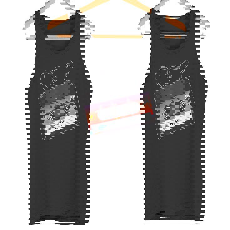 ビーチ ミックステープ ハワイアン アロハ パーム サンセット 80年代 タンクトップ