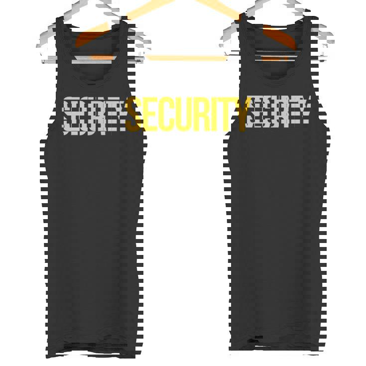 フロントセキュリティバックにセキュリティガード。 タンクトップ
