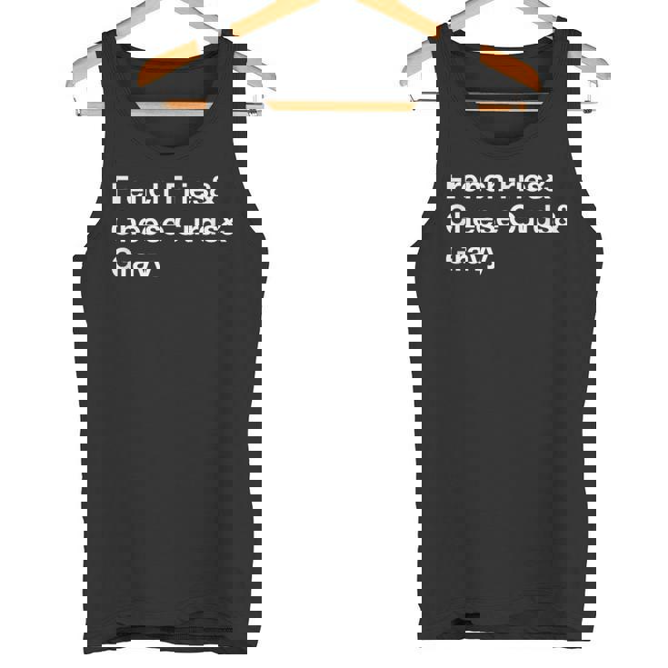 プーチンフライドポテト・チーズカード・グレービー タンクトップ