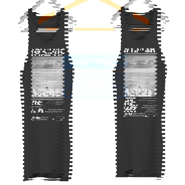 ペンギン「でもどうして」Mountain But Why Meme タンクトップ