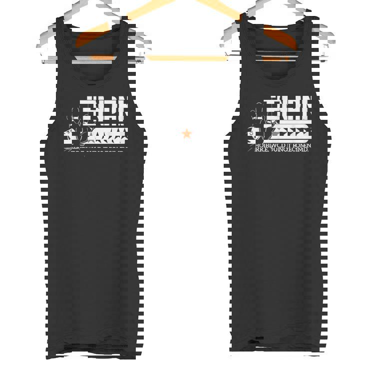 ボウラー メンズ レディース テンピン ワンスター 面白ボウリング タンクトップ