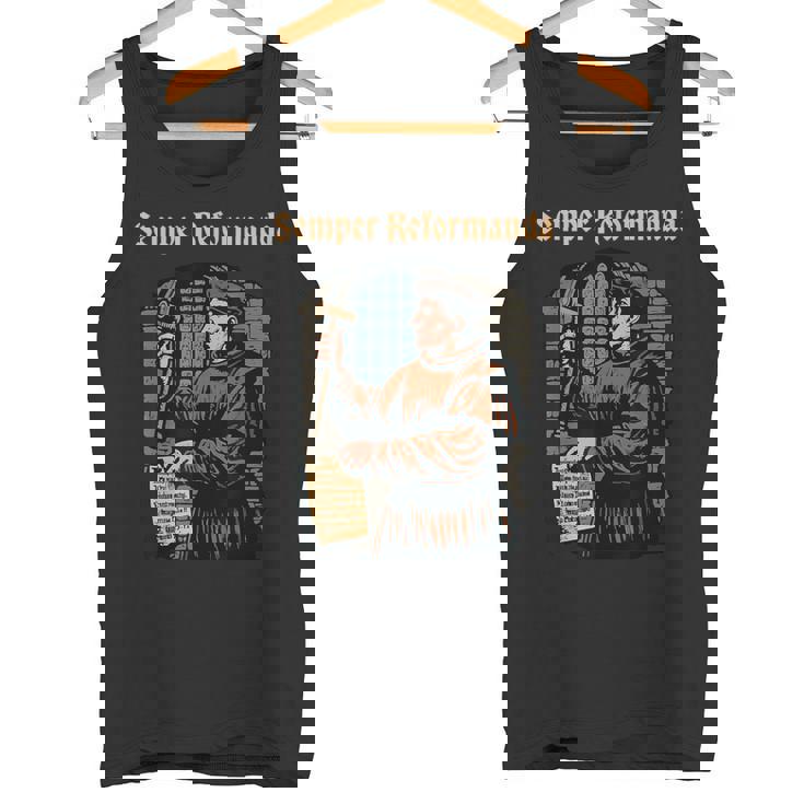 マルティン・ルター宗教改革 ゼンパー・レフォルマンダ・クリスチャン タンクトップ