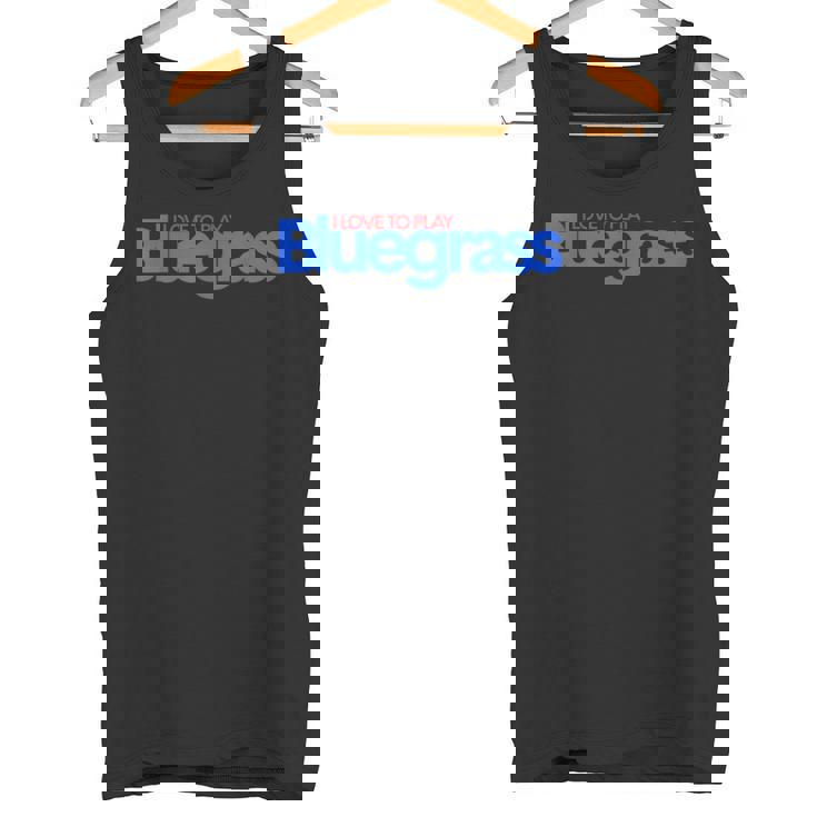 ミュージシャンやリスナーのためにブルーグラスを演奏するのが大好きです タンクトップ