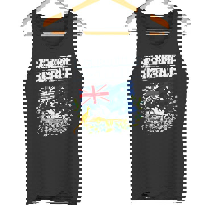 メルボルン オーストラリア お土産 オーストラリア国旗 カンガルーコアラ タンクトップ