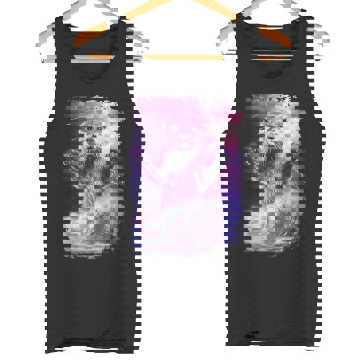 モンスター・クラーケン カワウソ神話 深海の生き物 タンクトップ