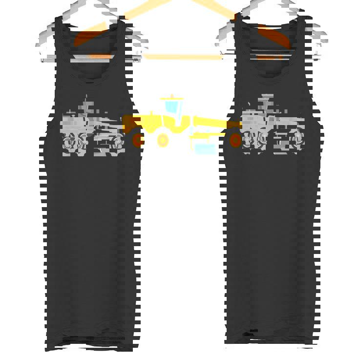 モーターグレーダー大好き、メンズ・ボーイズ・キッズ タンクトップ