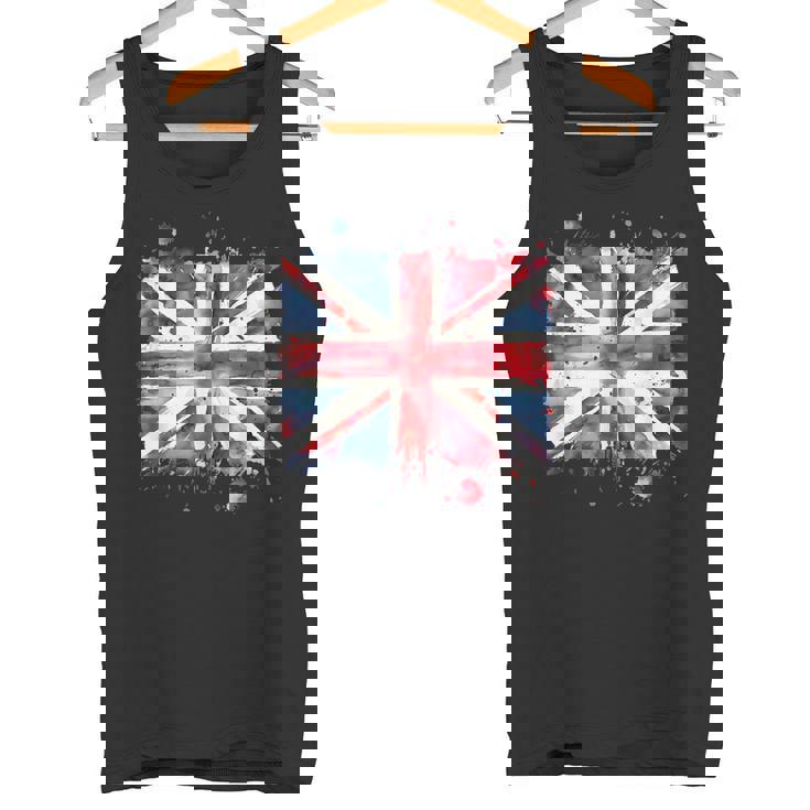 ユニオンジャック インクスタイル アート イギリス国旗 イギリス 国旗 イギリス タンクトップ
