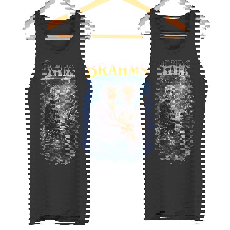 ヨハネス・ブラームス 作曲家 長袖tシャツ タンクトップ