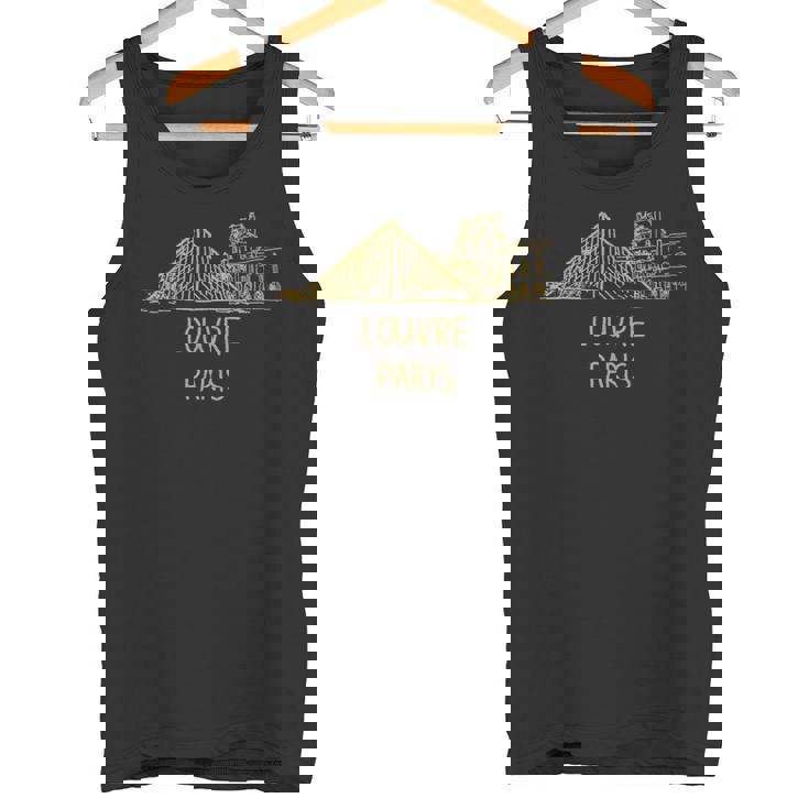 ルーヴル パリ フランス 旅行 お土産 歴史的建造物 ギフト タンクトップ