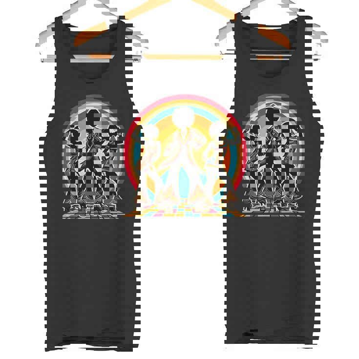 レトロ アフロ ソウル 音楽 グルーヴ ダンス ファンキー ディスコ タンクトップ