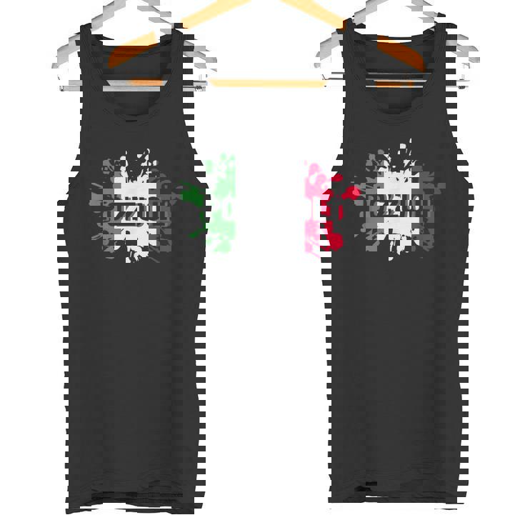 レトロ イタリア シティ ポッツォーリ タンクトップ