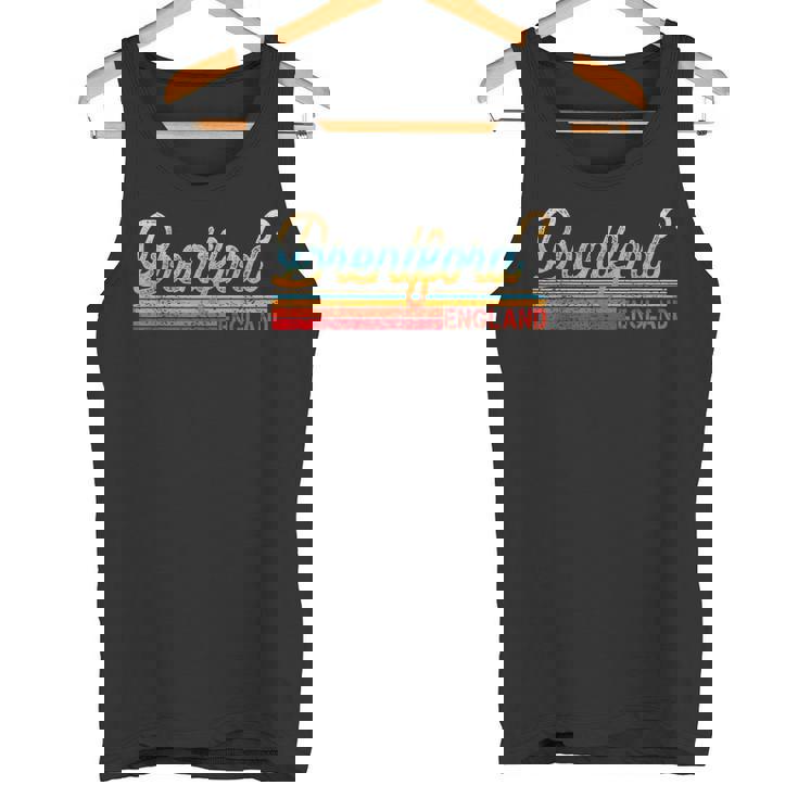 レトロ ヴィンテージ ブレントフォード ヴィンテージ 80年代スタイル ブレントフォード イングランド タンクトップ