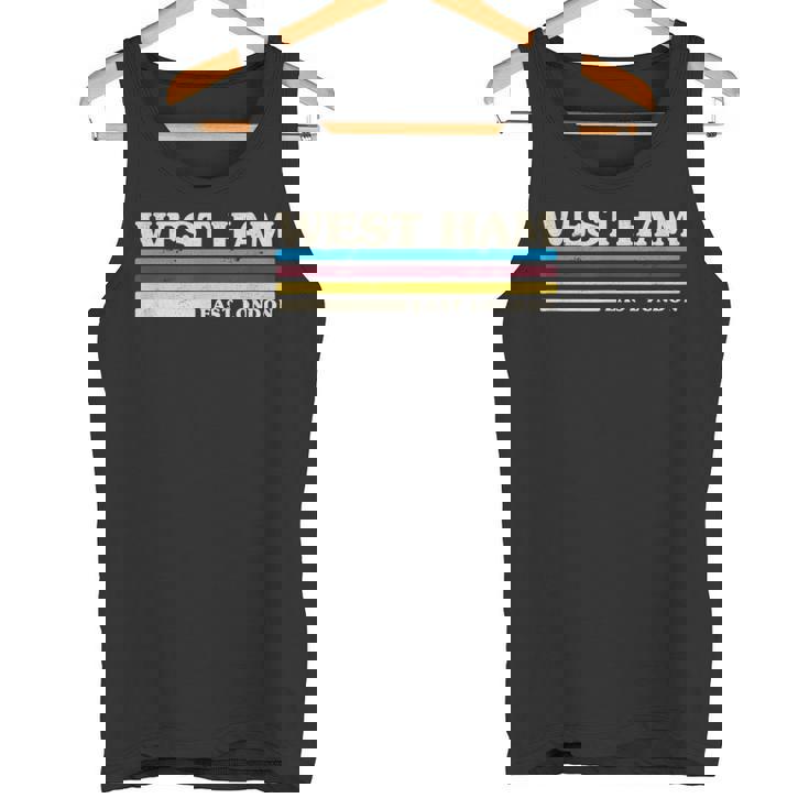 レトロストライプ ウエストハム タンクトップ