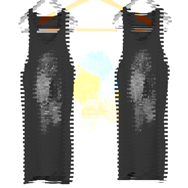 ヴィンセント・ヴァン・ゴッホ作 夜のカフェテラス タンクトップ