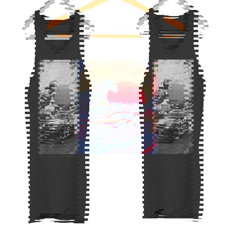 ヴィンテージ Jdm ドリフト レースカー 和波沖 神奈川 アート タンクトップ