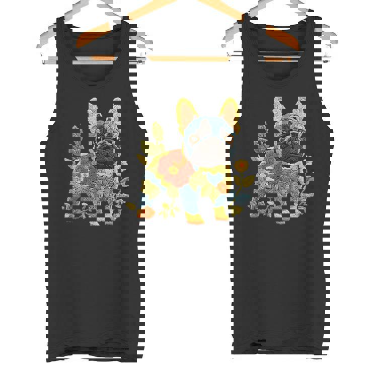 ヴィンテージ フレンチブルドッグ ママ 犬 フレンチブルドッグ 母の日 タンクトップ