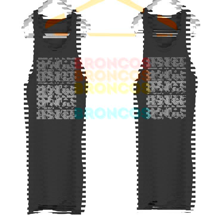 ヴィンテージ レトロ ブロンコス タンクトップ