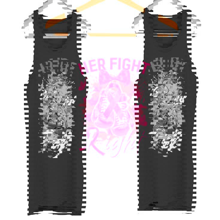 乳がん Her Fight Is Our Fight 乳がんグローブ タンクトップ