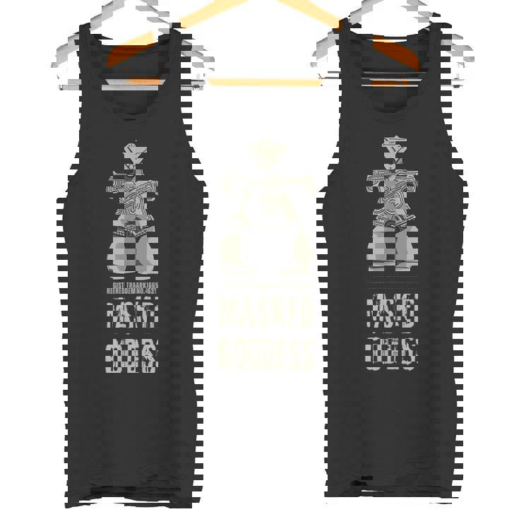 仮面の女神 機動戦士みたいな土偶 縄文 土偶 はにわ 考古学 茅野市 国宝土偶 タンクトップ